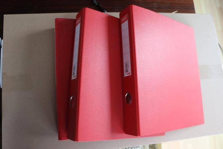 Ringmap Esselte rood 3st, Divers, Fournitures scolaires, Comme neuf, Enlèvement ou Envoi