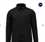 Chemise homme NEUVE noir, manches longues taille 3xl, Verzenden, Nieuw, Zwart, Kariban