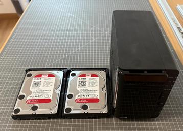 NAS Synology d213+ + 2x WD RED 3TB beschikbaar voor biedingen