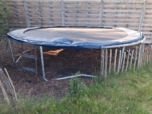 Trampoline 420cm, Kinderen en Baby's, Speelgoed | Buiten | Trampolines, Gebruikt, Ophalen