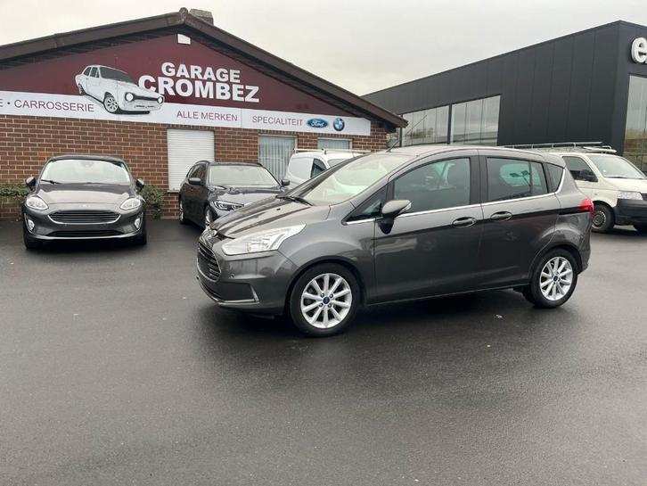 Ford B-max 1.0 Ecoboost Titanium, Auto's, Ford, Bedrijf, Te koop, B-Max, ABS, Airbags, Airconditioning, Bluetooth, Boordcomputer