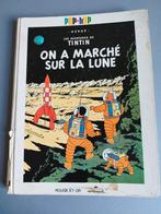 Livre pop-up On a marché sur la lune Tintin, Gelezen, Ophalen of Verzenden, Eén stripboek