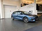 Ford Focus ST-LINE BENZINE 125PK SLECHTS 19000 KM (bj 2021), Auto's, Focus, Stof, Gebruikt, Blauw