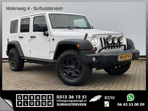 Jeep Wrangler 2.8 CRD Sport Grijs-Kenteken Leer Navi Stoelve, Auto's, Jeep, Bedrijf, Wrangler, 4x4, ABS, Airconditioning, Centrale vergrendeling