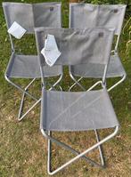 3 Lafuma vouwstoelen batyline grijs, Ophalen, Zo goed als nieuw, Campingstoel