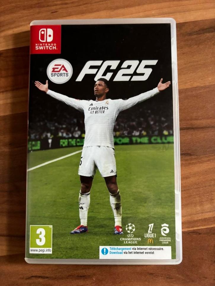 FC25 Jeu Nintendo Switch, Consoles de jeu & Jeux vidéo, Jeux | Nintendo Switch, Comme neuf, Sport, 3 joueurs ou plus, À partir de 3 ans