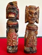 Oude houten figuren - Bali - Indonesië, Antiek en Kunst, Ophalen of Verzenden