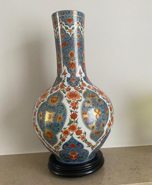 Kaiser Porseleinen Vaas – Handbeschilderd – 50 cm hoog, Antiek en Kunst, Antiek | Porselein, Ophalen