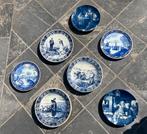 Assiettes Boch bleues de Delft, Enlèvement ou Envoi