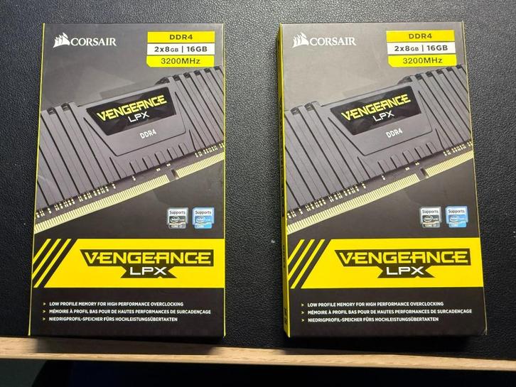 Computergebruik, Computers en Software, RAM geheugen, Nieuw, Desktop, 16 GB, DDR4, Ophalen