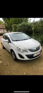 Opel corsa D 2012 benzine 1.2, Auto's, Stof, Wit, Handgeschakeld, Grijs