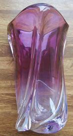 Vase style Murano à 3 côtés (20cm)., Enlèvement ou Envoi