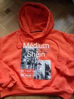 Sweat shirt orange à capuche sculptural et lettres, Vêtements | Femmes, Taille 38/40 (M), Enlèvement ou Envoi, Orange, Stein