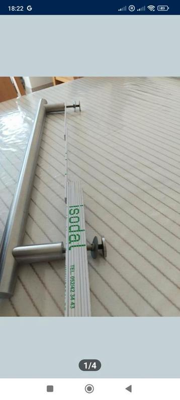 deurtrekker nieuw 60cm afstand bevesteging 50cm beschikbaar voor biedingen