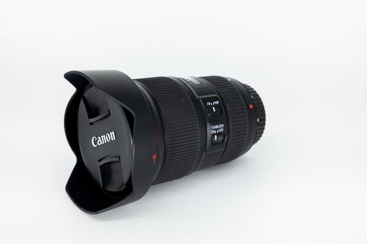 Canon EF 16-35 F4 IS USM, TV, Hi-fi & Vidéo, Appareils photo numériques, Comme neuf, Canon, Enlèvement