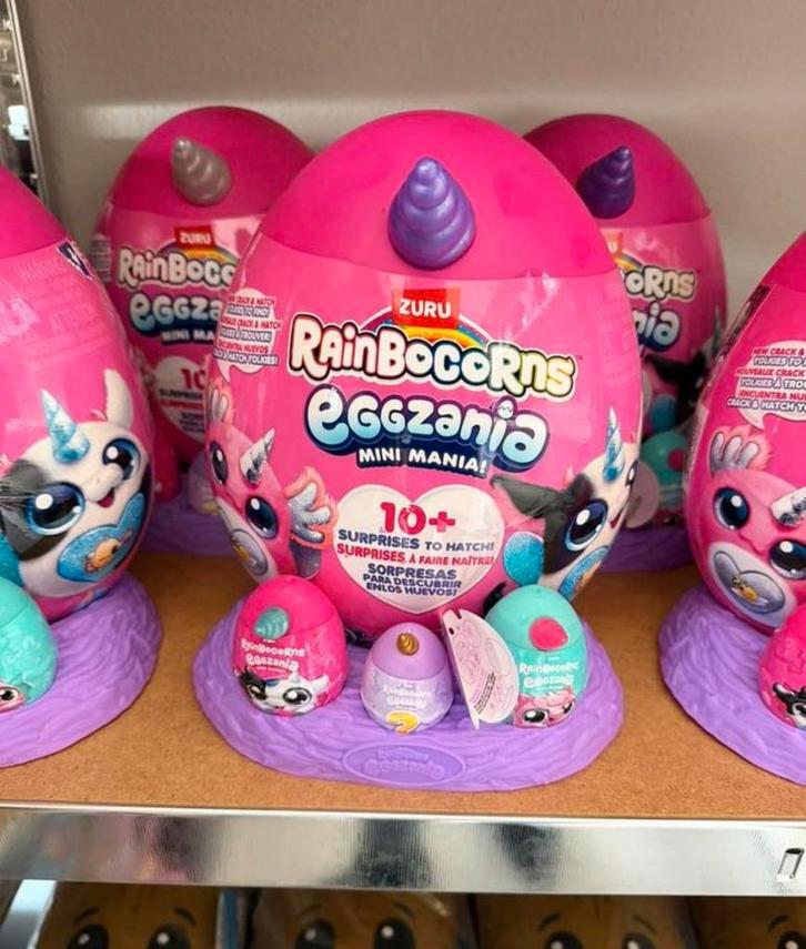 ZURU Rainbocorns Eggzania Mania 23cm Verrassingsei knuffel, Kinderen en Baby's, Speelgoed | Overig, Nieuw, Jongen of Meisje, Ophalen of Verzenden