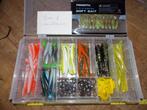 Box snoekbaars shads, Ophalen, Nieuw, Complete set
