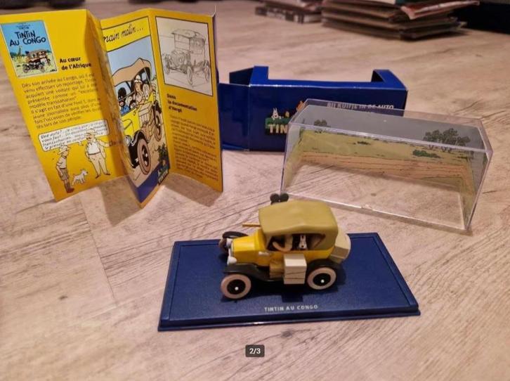 Voitures miniatures Tintin 1/43e, Hobby en Vrije tijd, Modelauto's | 1:43, Zo goed als nieuw, Auto, Overige merken, Ophalen