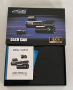GKU D600PRO 4K dashboardcamera voor/achter, 5G WiFi, GPS,, Ophalen, Nieuw