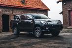 Toyota Hilux 2.4D Automaat, Auto's, Automaat, 4 deurs, Stof, Zwart