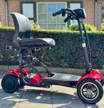 SCOOTMOBIEL ASSISI VEILIGHEID, ROOD, OPVOUWBAAR SCOOTER, Ophalen of Verzenden, Inklapbaar, Zo goed als nieuw, Elektrische rolstoel