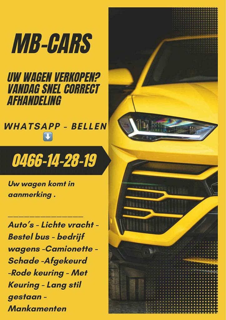 Uw auto verkopen vandag 0466-14-28-19, Auto's, BMW, Particulier, Ophalen