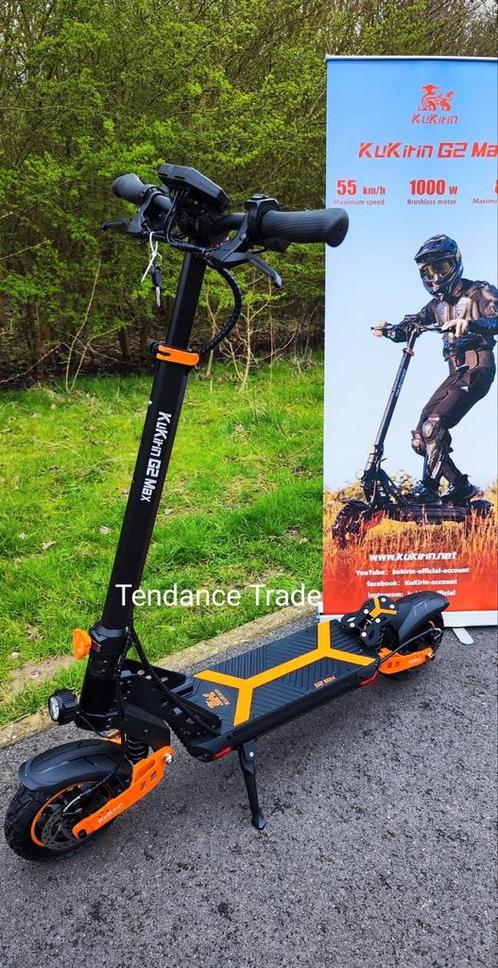 Nieuwe, op voorraad, Kukirin G2 Max elektrische scooter ?, Fietsen en Brommers, Steps, Nieuw, Ophalen of Verzenden