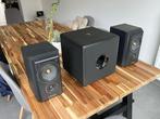 Mission 771 speakers & Focal Cub 2 active subwoofer EN/NL/FR, Audio, Tv en Foto, Luidsprekerboxen, Gebruikt, Overige typen, 120 watt of meer