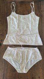 Pyjamaset Marie jo L'aventure, maat M/L, Marie Jo, Ophalen of Verzenden, Beige, Setje