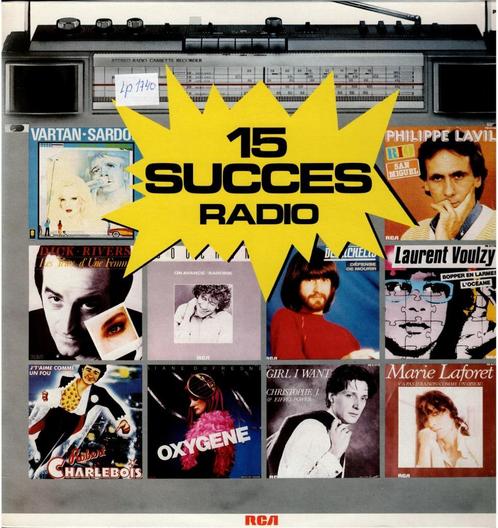 Vinyl, LP    /   15 Succes Radio, CD & DVD, Vinyles | Autres Vinyles, Autres formats, Enlèvement ou Envoi