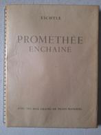 Eschyle Promethee Enchaine 7 houtsnedes Frans Masereel 1946, Ophalen of Verzenden