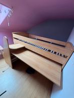 Lit pour enfant avec bureau, Huis en Inrichting, Slaapkamer | Stapelbedden en Hoogslapers, Ophalen, Gebruikt, 90 cm, Eenpersoons