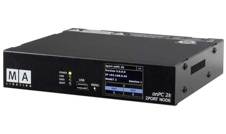 MA Lighting grandMA2 2-Port Node + Command Keyboard, Muziek en Instrumenten, Licht en Laser, Gebruikt, Overige typen, Ophalen