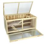 Houten kooi voor hamster, rat, cavia, konijn Nieuw, Dieren en Toebehoren, Minder dan 60 cm, Hamster, Kooi, 110 cm of meer