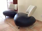 Leolux Pallone set 2 stuks(Topstaat), Huis en Inrichting, Zetels | Zetels, Ophalen, Zo goed als nieuw, Leer, Sede Durlet cassina knoll vitra