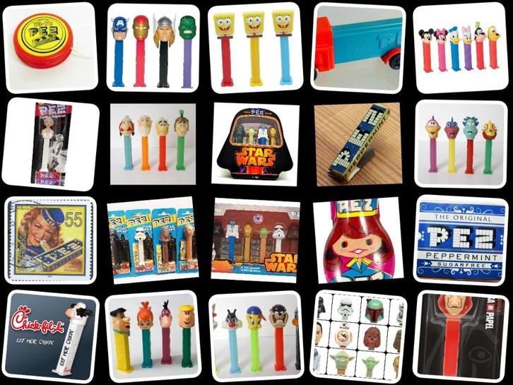 Honderden PEZ dispensers te koop - PEZ verzameling te koop, Verzamelen, Poppetjes en Figuurtjes, Zo goed als nieuw, Ophalen of Verzenden