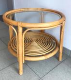 Salontafel  bamboe met glas 😍💑🎁🤗👌, Ophalen
