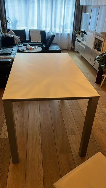 Eettafel + set van 4 stoelen beschikbaar voor biedingen