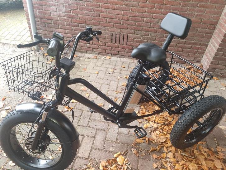 fatbike electrisch 3 wieler nieuw, Fietsen en Brommers, Elektrische fietsen, Nieuw, Overige merken, 51 tot 55 cm, 50 km per accu of meer