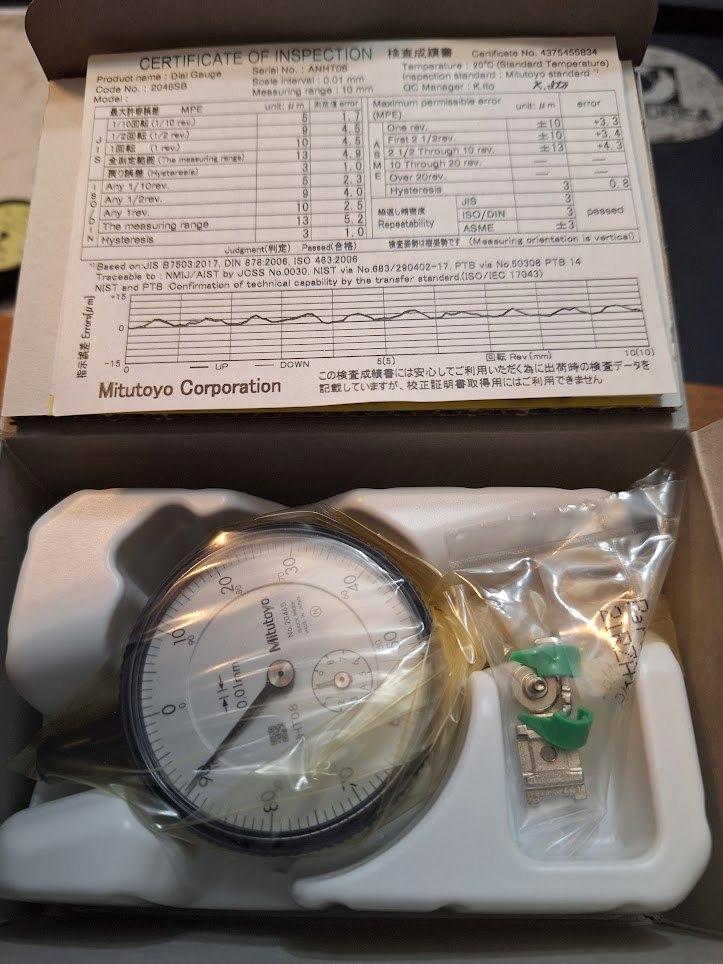 MITUTOYO meetklok  Nieuw, Doe-het-zelf en Bouw, Draaibanken, Nieuw, Overige typen, Ophalen of Verzenden