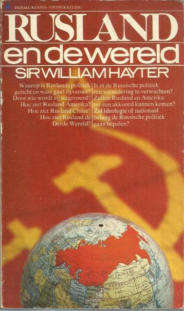 RUSLAND EN DE WERELD - SIR WILLIAM HAYTER, SIR WILLIAM HAYTER, Enlèvement ou Envoi, Politique, Utilisé