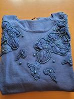 blauwe fantasiepull feestkledij, Liu Guy, Blauw, Maat 42/44 (L), Ophalen of Verzenden