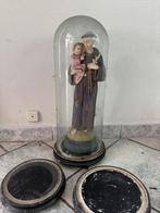Glazen stolp met beeld, Antiek en Kunst, Ophalen