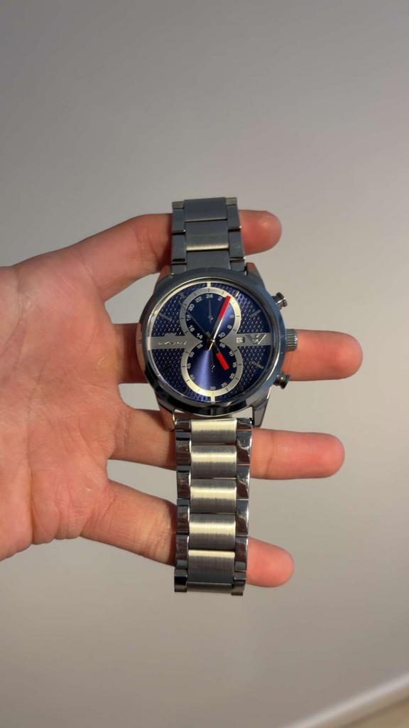 Emporio Armani, Handtassen en Accessoires, Horloges | Heren, Zo goed als nieuw, Polshorloge, Casio, Goud, Goud, Ophalen