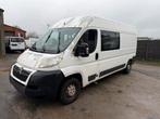 Citroen Jumper Airco! 2.2 Diesel L3H2 Cabine Double 6 person, Argent ou Gris, Entreprise, Boîte manuelle, 5 portes