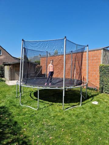 Trampoline 3m65, Ophalen, Zo goed als nieuw