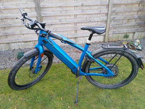 Stromer speedpedelec ST2 Royal Bleu Large, Fietsen en Brommers, Elektrische fietsen, Gebruikt, Stromer, 55 tot 59 cm, 50 km per accu of meer