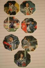 7 Flippo's Charleroi - Jaren 90 - Voetbal - Brogno - Casto, Verzamelen, Flippo's, Ophalen of Verzenden, Losse flippo's