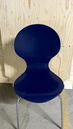 Blauwe Stoelen, Huis en Inrichting, Stoelen, Ophalen, Gebruikt, Twee, Blauw