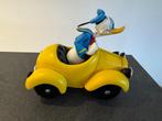 Disney - Angry Donald In Yellow Car, Ophalen of Verzenden, Donald Duck, Gebruikt, Beeldje of Figuurtje